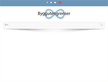 Tablet Screenshot of byggutengrenser.no